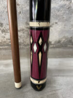 VCue Custom Pool Cue Purple Heart Wood - Image 2
