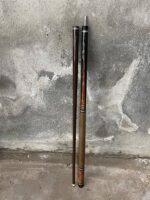 Stained Black Hard Maple & Camachile Burl - Custom Pool Cue - Image 4