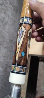 Tiger Ebony Custom Pool Cue - Image 2