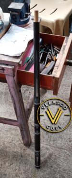 EBONY WOOD WITH ELEGANTS WHITE DIAMOND AND ABALONE SHELL ACCENTS - Image 2