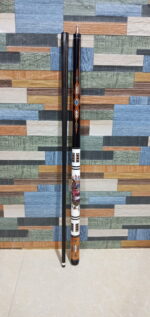 Stained Black Maple with Camachile wood points