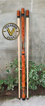 ELEGANT BURL WOOD WITH ABALON INLAYS