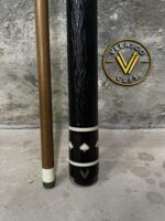 Spade Cue With Long Leather Wrap - Image 4