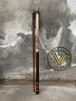 Flower Inlays Padauk Wood Cue - Image 5