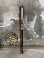 Flower Inlays Padauk Wood Cue - Image 6