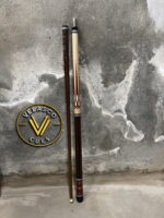 Flower Inlays Padauk Wood Cue - Image 9