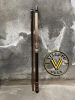 Flower Inlays Padauk Wood Cue - Image 11