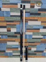 Ebony Wood and Turquoise, White, and Black Accents