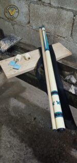 Resin Laminated Ivorine with Batterfly Accents Inlays - Image 3