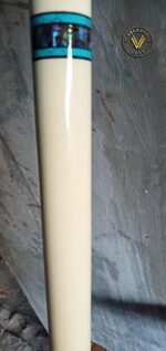 Resin Laminated Ivorine with Batterfly Accents Inlays - Image 7