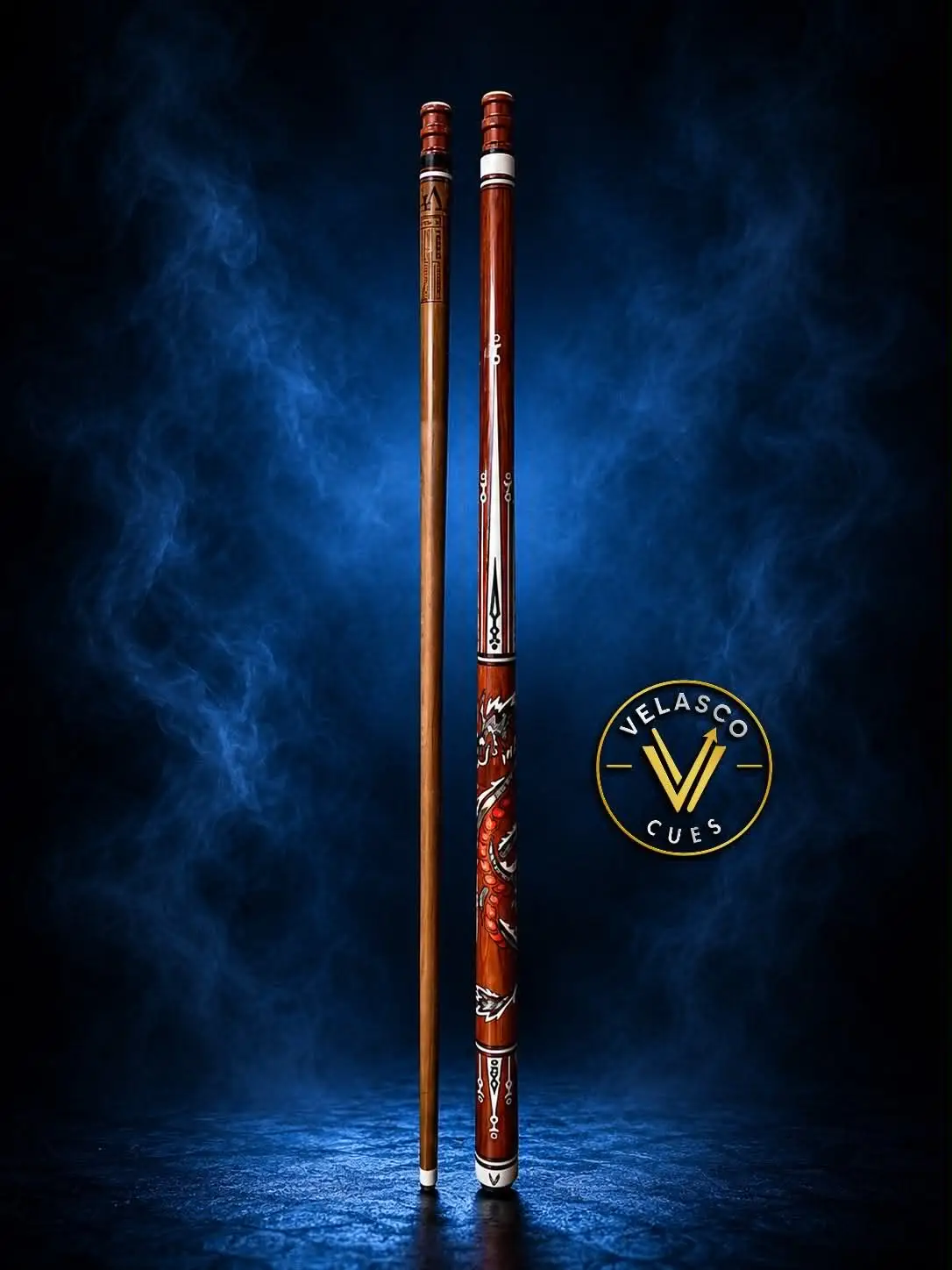 The Dragon’s Ascent Exotic Padauk & Abalone Masterpiece